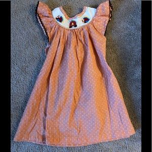 Thanksgiving toddler dress